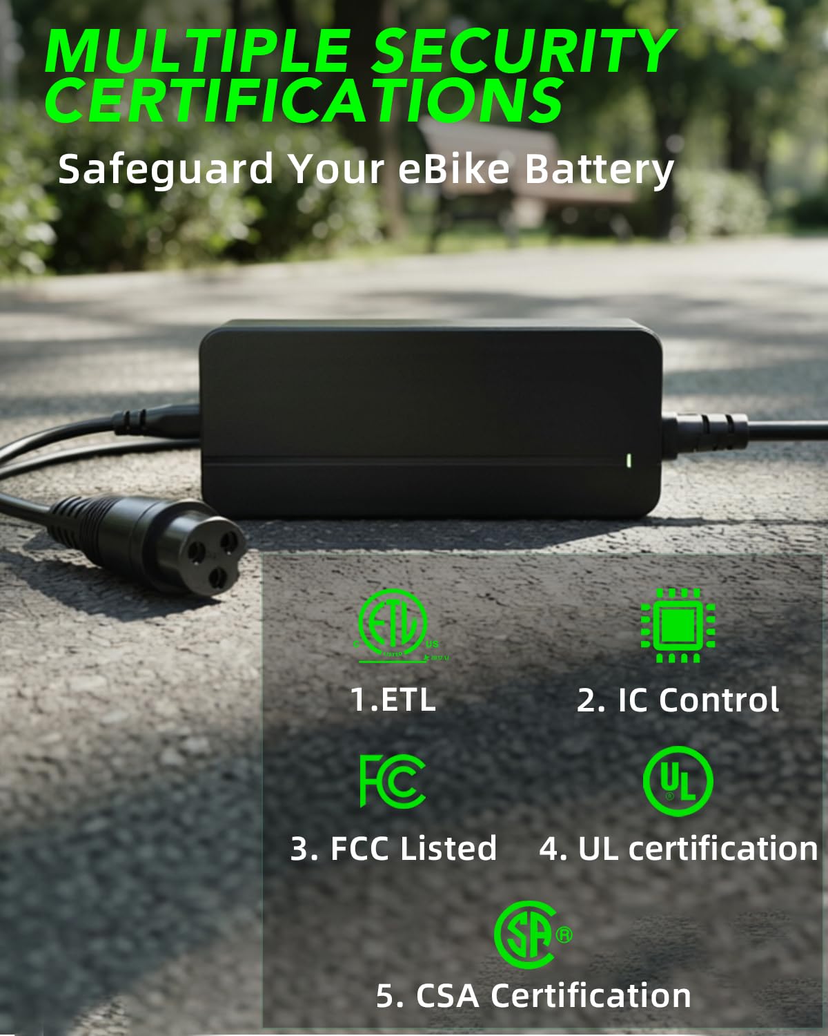 67.2V 3A Scooter Charger for 60V Li-ion Battery – 3-Pin Charger Compatible with YUME X11 Y11 M10, Kaabo Mantis 10/10 Pro V2, VSETT 10+ 10+R & Apollo Phantom