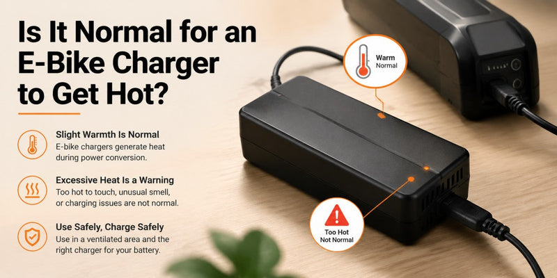 Is It Normal for an E-Bike Charger to Get Hot?