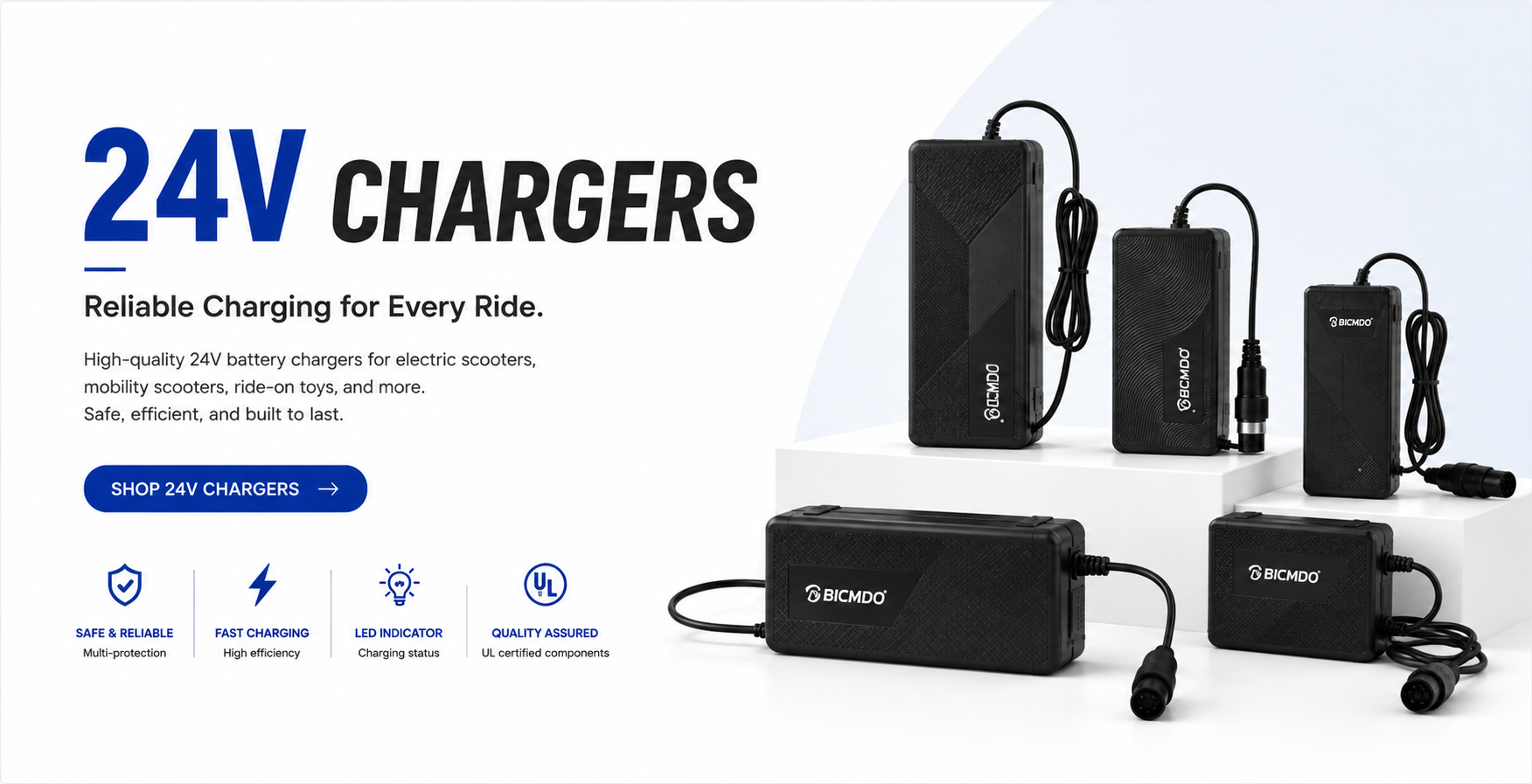 24V Lithium-Ion Battery Chargers
