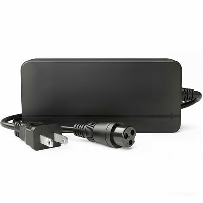 67.2V 3A Scooter Charger for 60V Li-ion Battery – 3-Pin Charger Compatible with YUME X11 Y11 M10, Kaabo Mantis 10/10 Pro V2, VSETT 10+ 10+R & Apollo Phantom