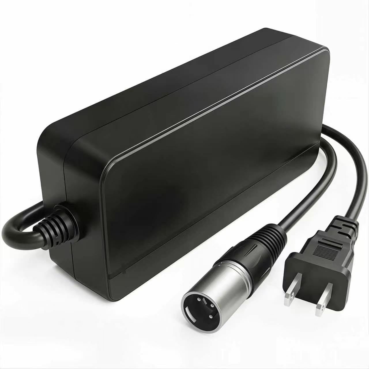 24V 2A Lead-Acid Battery Charger for Pride Go-Go Elite Traveller Plus HD, Jazzy, Drive Medical & Shoprider – 3-Pin Male XLR